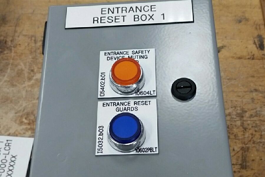 entrance reset box ace electronics